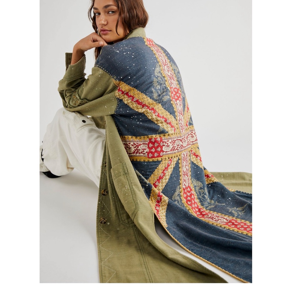 Union Jack Long Coat We The Free